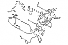 Проводка подкапотная с блоком предохранителей Infiniti QX50 19-25