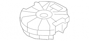 Сабвуфер VW Jetta 19-26