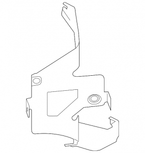 Кронштейн блока ECU компьютера двигателя Subaru Forester 17-18 SJ 2.5