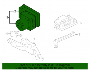 ABS ABS Mini Cooper F56 3d 14-