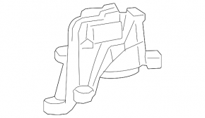 Подушка акпп Acura RDX 13-18 Upper