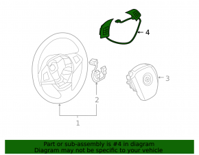 Кнопки управления на руле левые BMW X5 E70 07-13