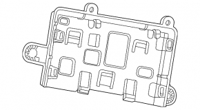 Кронштейн TELEMATICS COMMUNICATION CONTROL MODULE Chevrolet Equinox EV 24-26