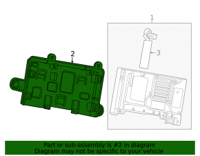 Кронштейн TELEMATICS COMMUNICATION CONTROL MODULE Chevrolet Equinox EV 24-26
