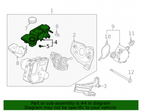 Бачок ГТЦ Volvo XC60 20-26 T8, B5, B6