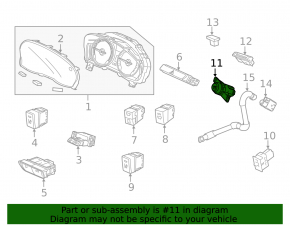 Кнопка start-stop Acura TLX 15-