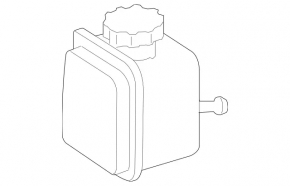 Бачок ГУР Mercedes X164 GL W164 ML W251 R W463 G M273