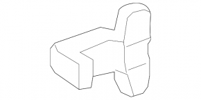 Петля двери верхняя передняя левая Acura MDX 07-13