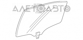 Стекло двери задней правой Mercedes W221