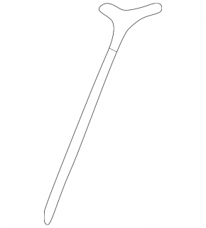 Ornamente montanți față, exterior, față dreapta, Clasa G W463 G550 19-24
