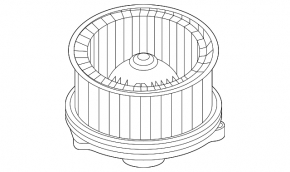 Motor ventilator încălzire Mazda CX-30 20- sub auto