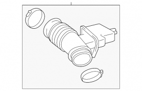 Conductă de aer pentru Toyota Sequoia Tundra 08-16