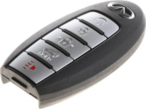 Ключ Infiniti JX35 QX60 13- 5 кнопок, потерт