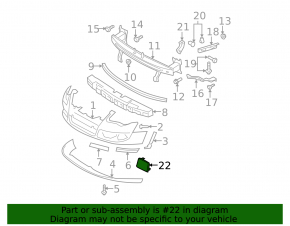 Заглушка омывателя фары правая VW Passat 06-09