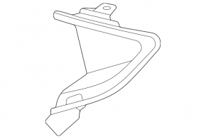 Capac conductă de aer bară față stânga BMW 3 G20 23-25