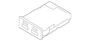 USB Hub BMW 5 G30 17-23 Type-C