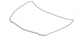 Capota goală Acura MDX 14-16 pre-restilizare