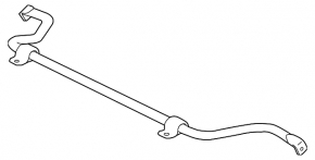 Stabilizatorul frontal Jaguar F-Pace X761 17-20 31mm