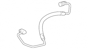 Teava aer conditionat compresor-condensator Lexus GS350 09-11 awd