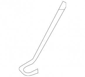 Ручка домкрата Subaru Forester 14-18 SJ тип 2