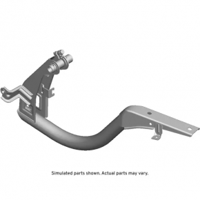 Петля крышки багажника левая Chevrolet Malibu 13-15