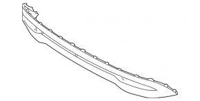 Губа заднего бампера Volvo XC60 22-26