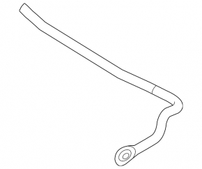 Stabilizatorul frontal Toyota Prius V 12-17