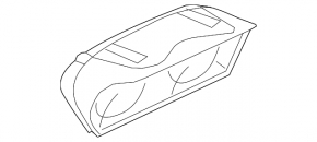 Щиток приборов BMW X5 F15 14-18 103k
