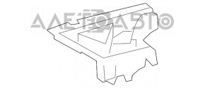 Пенопласт под инструмент Lexus RX350 RX450h 10-15