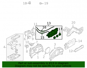 Управление климат-контролем Mazda 3 14-16 BM дорест manual