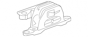 Подушка двигателя правая Chevrolet Malibu 16-23 1.5T
