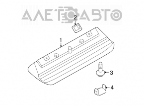 Стоп сигнал Subaru Forester 08-13 SH
