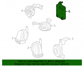 COLLISION AVOIDANCE COMPUTER SAFETY MODULE Toyota Sienna 21-26