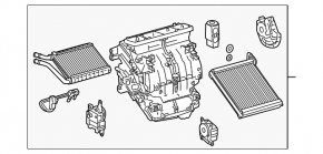 Корпус голый кондиционер, левая часть Lexus CT200h 11-17