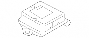 Модуль srs airbag компьютер подушек безопасности Mazda CX-5 23-25