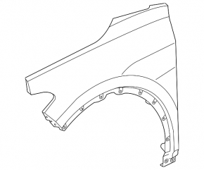 Крыло переднее правое Volkswagen ID.4 23-26