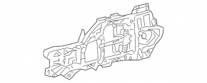 Механизм ручки двери передней правой VW CC 08-17
