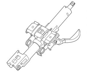 Рулевая колонка Nissan Ariya 23-26 manual
