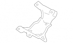 Capota de blocare a capotei dreapta BMW X5 F15 14-18 nou original
