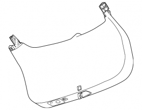 Ornamente inferioare hayon Chevrolet Equinox EV 24-26