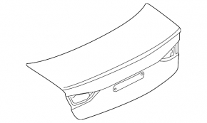 Крышка багажника Audi A3 22-26