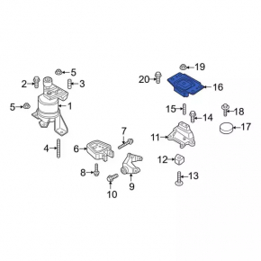 Pernele de transmisie Ford Edge 19- 2.0T