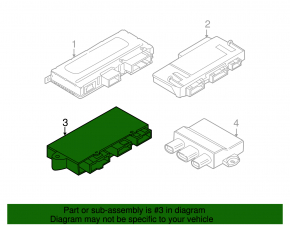 Блок управления CAS BMW X3 F25 11-17