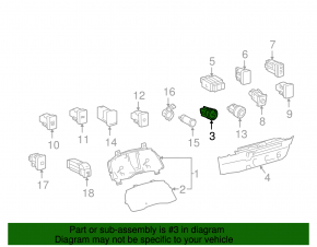 Кнопка start\stop Toyota Rav4 19-24