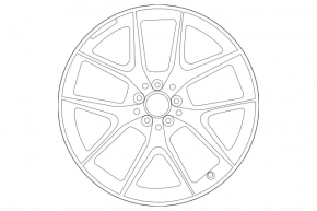 Диск колесный R20 x 9.5J ET22 Mercedes GLC 20-22 AMG pkg