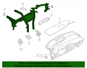 Труба подторпедная усиление Volkswagen ID.4 23-26
