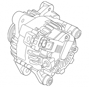 Генератор Kia K5 21-24 1.6T