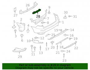 Amortizor bara spate dreapta pentru BMW X6 E71 08-14
