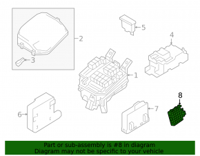 Modul electronic de control al alimentării electrice Mazda 3 19-21