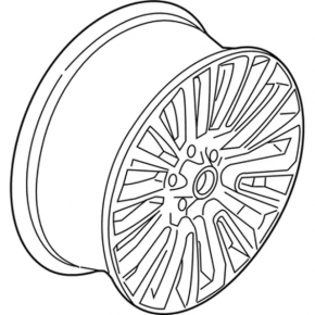 Комплект дисков R19 4шт Lincoln MKZ 13-16 тип 2 хром